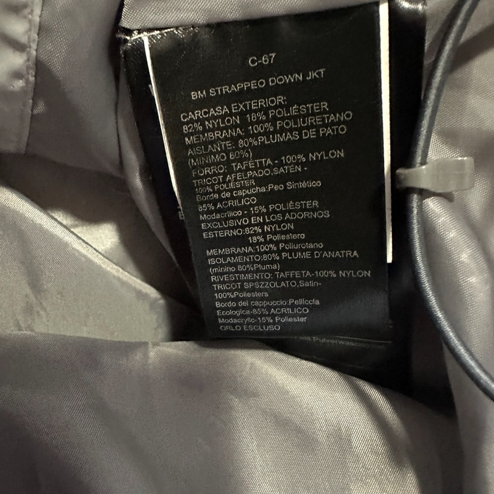 THE NORTH FACE GREY 700 DOWN VEST - Picture 6 of 6